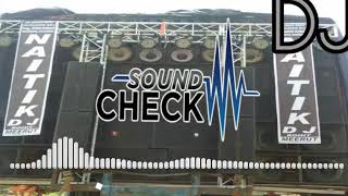 Alamdar Humara Hard Sound Check Full Vibration Dj amit