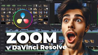 PRIBLÍŽENIE Obrázkov a Videí v DaVinci Resolve 19