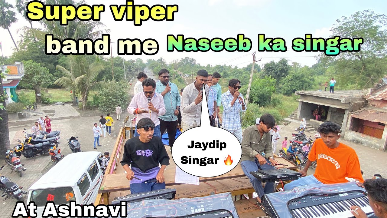 Super viper band me Naseeb sotta ke singar jaydip bhai ❤️‍🔥 at Ashnavi-22-10-2025