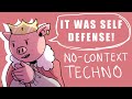 i drop-kicked that child in sELF-DEFENCE (ANIMATED) || techno without context 2