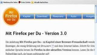 Firefox 3: Chronik und Suchwörter löschen