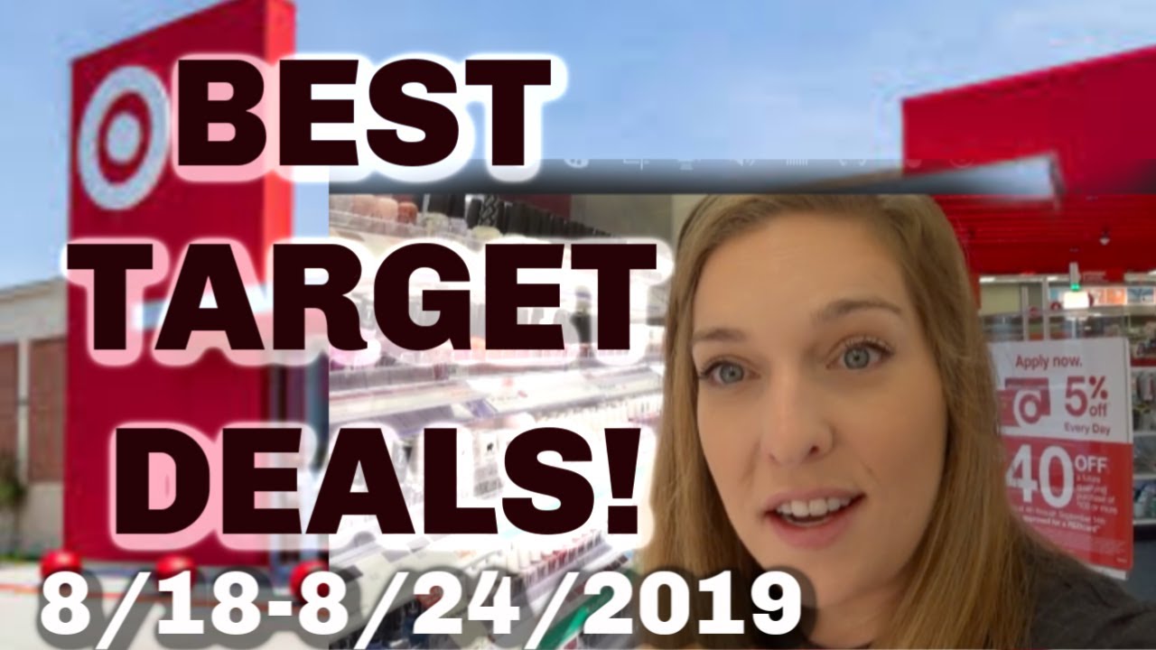 What's Your Why? Best Target Deals (8/188/24/2019) YouTube