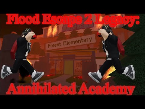 Roblox Flood Escape 2 Legacy Annihilated Academy Insane Roblox Hqdefault 