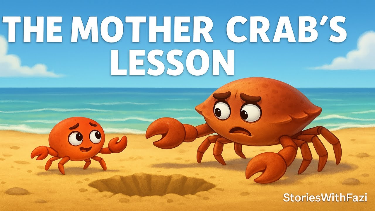 🦀 The Mother Crab’s Lesson | Why Do Crabs Walk Sideways? Find Out Here ...