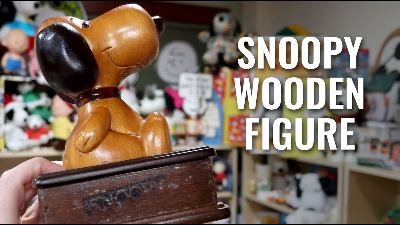 Snoopy Wooden Figure Trinket Box Mystery - Snoopy Finds
