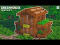 Minecraft : How to Build a Greenhouse | Simple &amp; Easy Greenhouse Tutorial