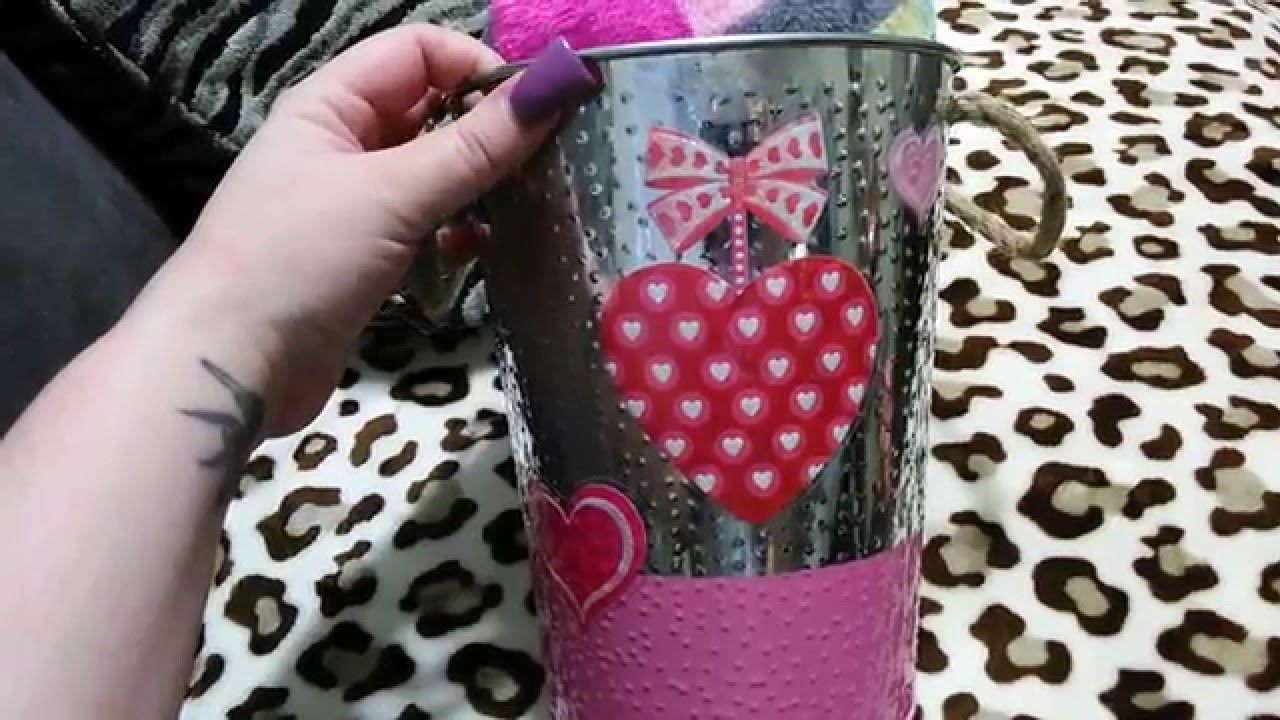 Dollartree & Target $1spot Diy Vday Arrangements