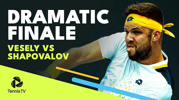 Jiri Vesely vs Denis Shapovalov Dramatic Finale! |...