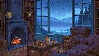 1950's calm night in the summer | soft vintage oldies playing in another room | relax, sleep screenshot 2