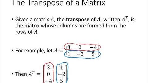 Linear Algebra - Lecture 22 - Properties of Matrix Multiplication