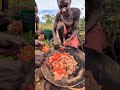 Chhava hunts a small bird and cooks fresh soup first served to the chief then shared with the tribe