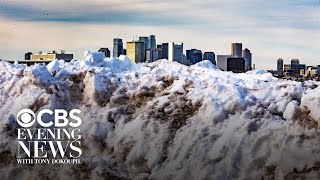 Bomb cyclone threatens East Coast, violent tornado hits southern Illinois