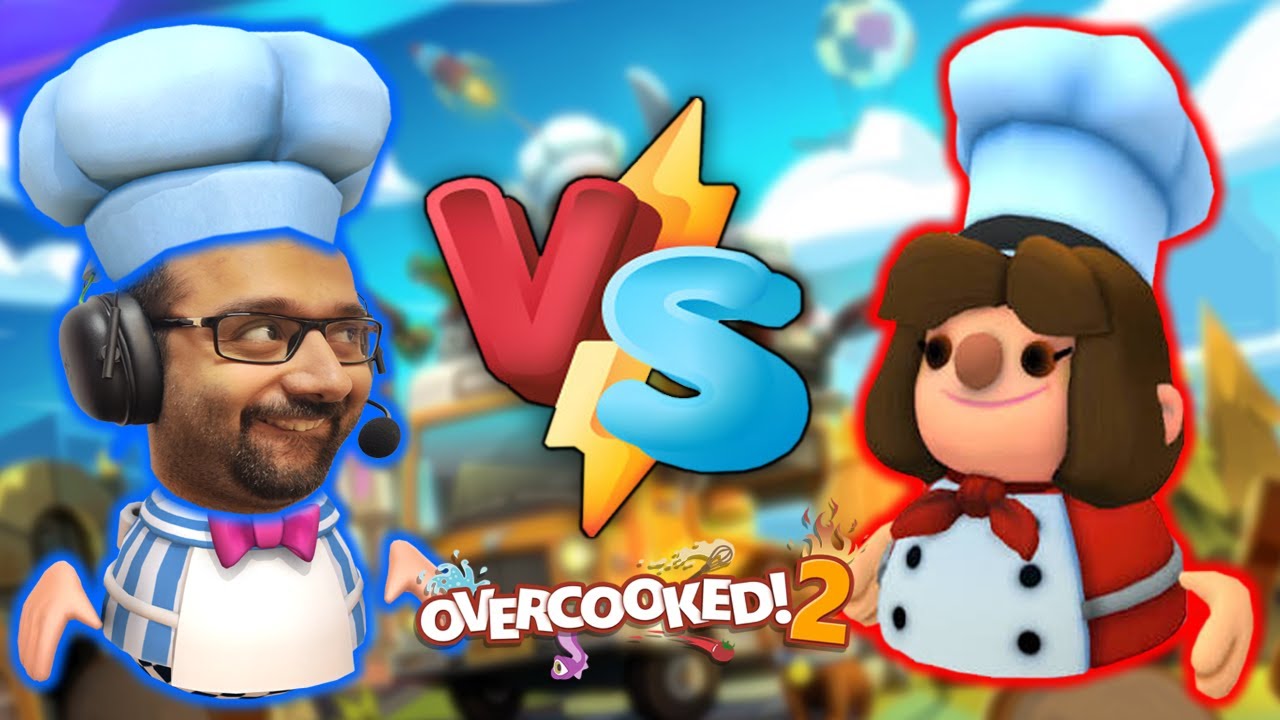 Overcooked 2 Part 3 | Funny Couple Cooking Challenge | مسابقه خنده‌دار من و زهرا 😄🔥