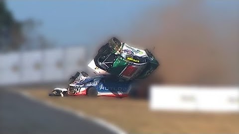 The worst and wildest motorsport rollovers of 2025! 