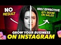 Grow your business on instagram in 2024  step by step roadmap with case study in hindi