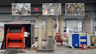 PCB Components and Chips Removal | Automatic PCB Dismantling Machine