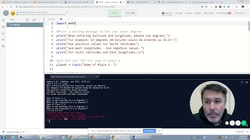 Distance Calculator in Python