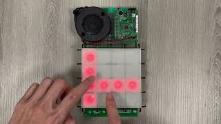 Touch Drum Pad (Direct Multiple Touch and MIDI)