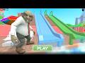 ESCAPE MR BRAINS WATERPARK! OBBY roblox Gameplay Walkthrough No Death 4K #roblox
