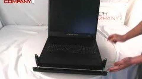 2U 20" Sun Solaris Compatible Rackmount LCD Keyboard Drawer