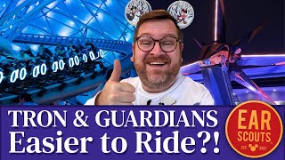 BIG CHANGE  Easier to Ride TRON & Guardians at Disney World  Including Both on the SAME DAY!