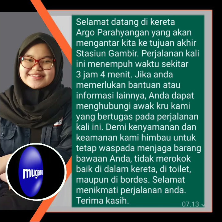 ANNOUNCER KERETA API by Amoy