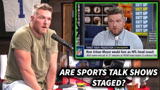 Are Sports Debate Shows FAKE & STAGED?