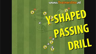 Y Shaped Passing Drill | Soccer Drills Online