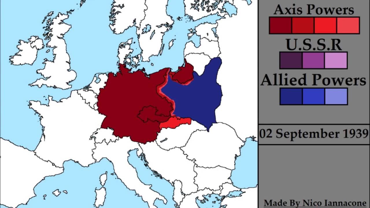 September 1939 Germany Invades Poland Chart