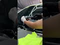 Glass Deep Scratch Removal !! #cardetailing #automobile #glass #glasspolishing