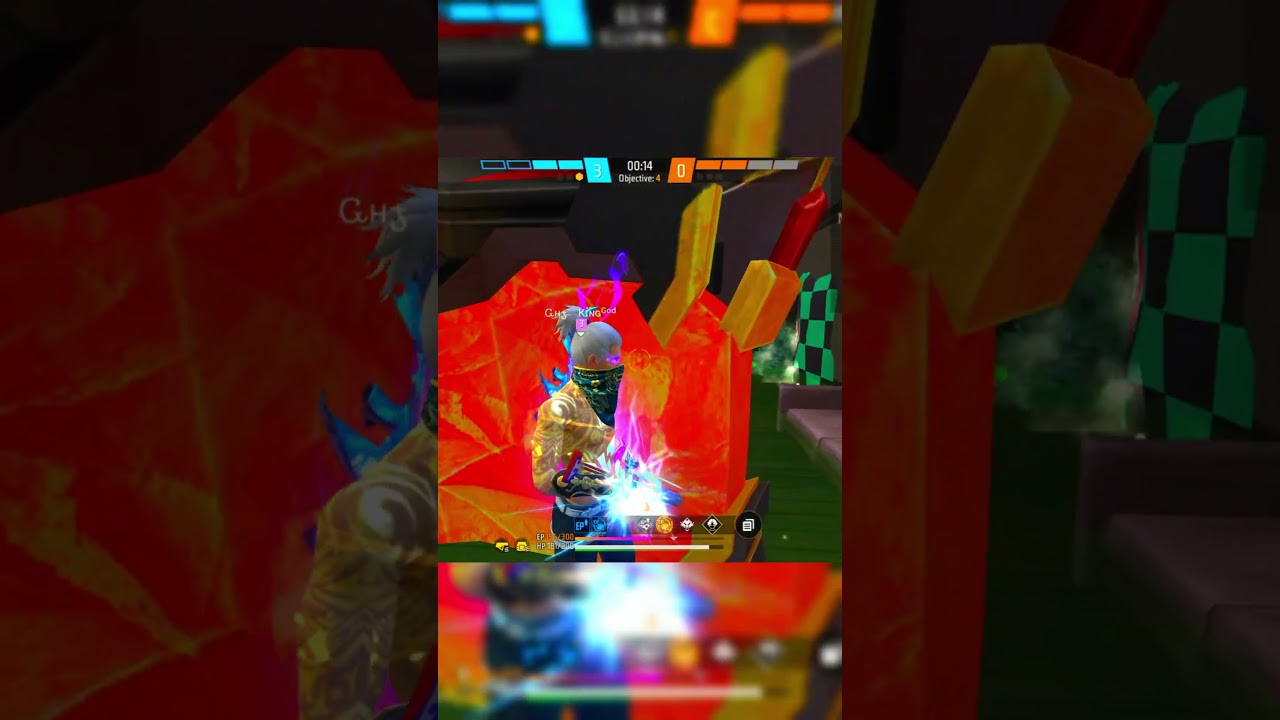 MAC10 - FROZEN PLATINUM ⚡⚡ | CS RANKED | 1VS4 | KING FF