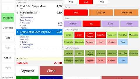 SambaPOS V5 - Pizza / Fish & Chip Shop Demo