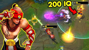 When LEE SIN Players Make 200 IQ Plays...