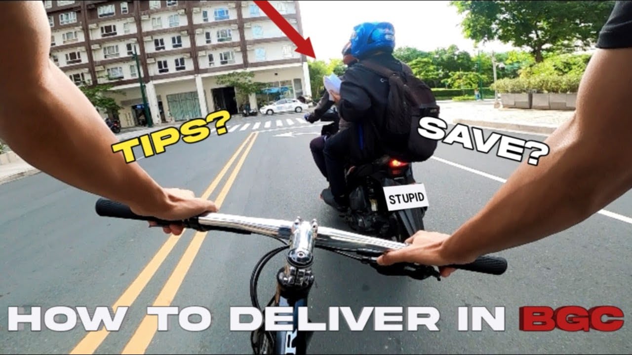 POV | TIPS AND HOW TO DELIVER WITH FOODPANDA | I ALMOST CRASH | DAY IN MY LIFE | BGC AREA (#7)