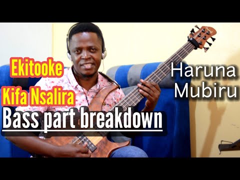 Ekitooke Kifa Nsalira(Haruna Mubiru) - Bass part breakdown by Gilberto