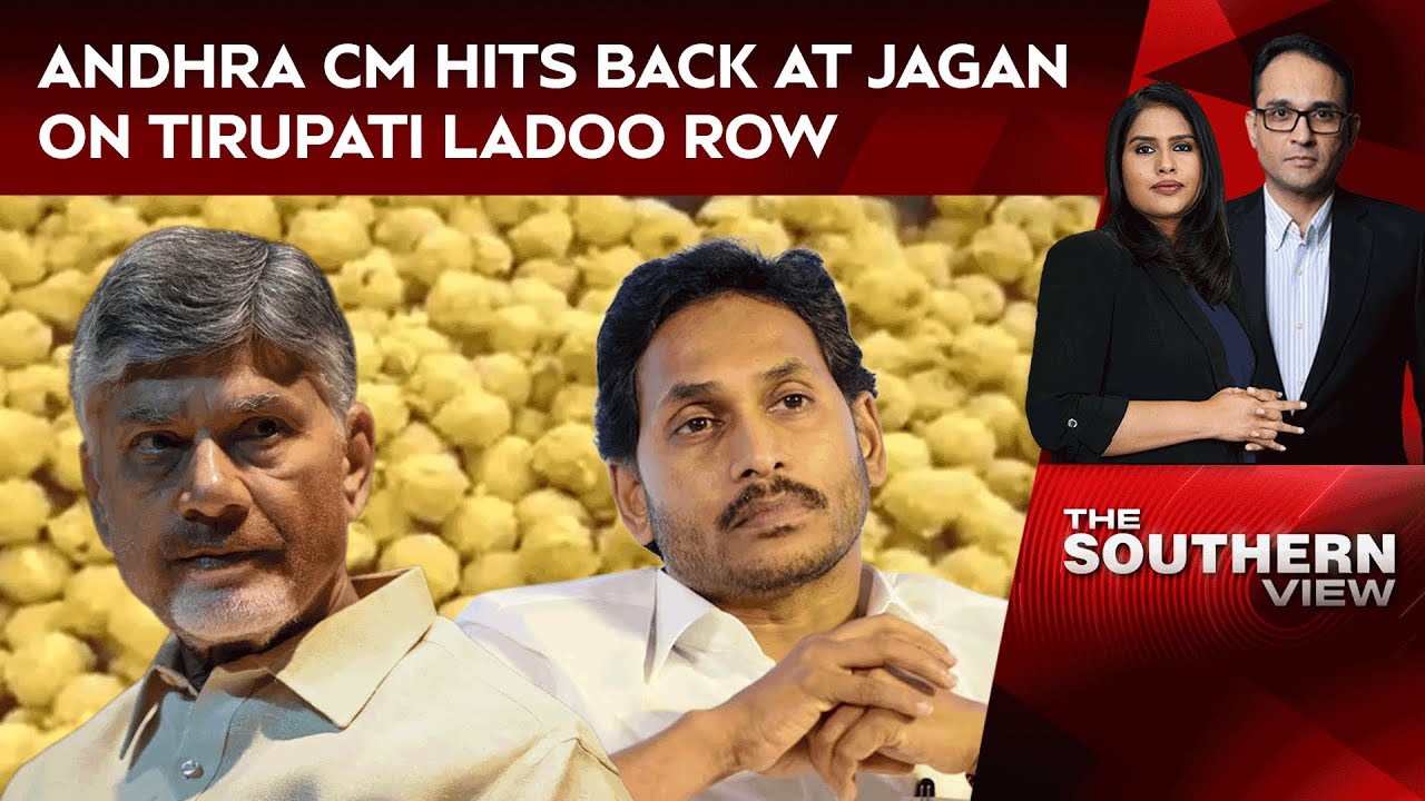 Andhra Pradesh CM Hits Back At Jagan Reddy On Tirupati Ladoo Controversy