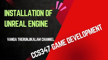 CCS347 GD(Game Development) Lab : Installation of Unreal Engine #ue5 #unrealengine5 #blender3d