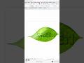 🍃 Invisible Text Effect in CorelDRAW 😍 Nature Art Tutorial #shorts #vycreativestudio