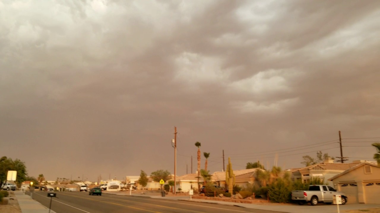 First monsoon of 2017 in Lake Havasu City, AZ. Love it!