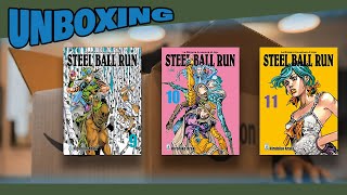 Unboxing volumi 9,10 e 11 di Jojo Steel Ball Run