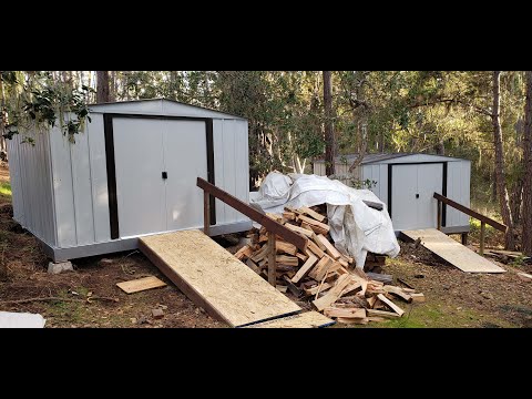 How to build an Arrow shed by yourself in one day