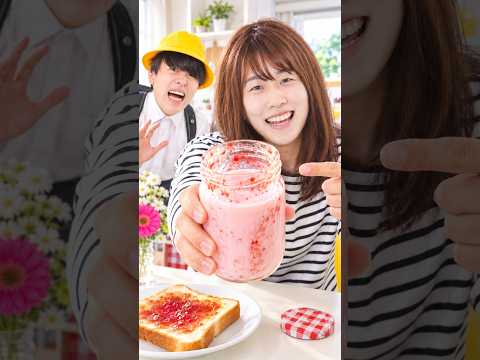 お母さんだったら空になったジャムのビンをどうやって使う？#lifehacks #mom #comedy