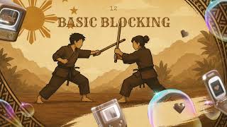 Arnis : Strikes, and Blocking Techniques.