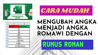Cara Mudah Mengubah Angka Nomerik menjadi Angka Romawi dengan rumus ROMAN screenshot 2