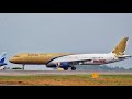 GULF AIR [Airbus A321-200] Chartered Flight Landing At Calicut Int'l Airport | HD