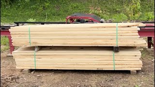 Sawing a Nice Poplar Order by Andruw's Lumber  2,175 views 2 days ago 21 minutes