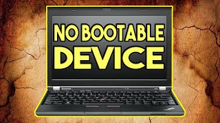 No Bootable Device - Insert Boot Disk And Press Any key - Troubleshoot & Fix by HealMyTech 61,943 views 4 years ago 10 minutes, 15 seconds