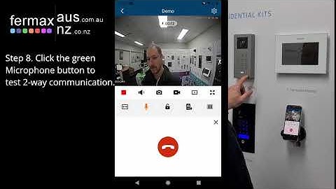 FERMVISION Qseries Pairing Over Wifi With Android Smartphone