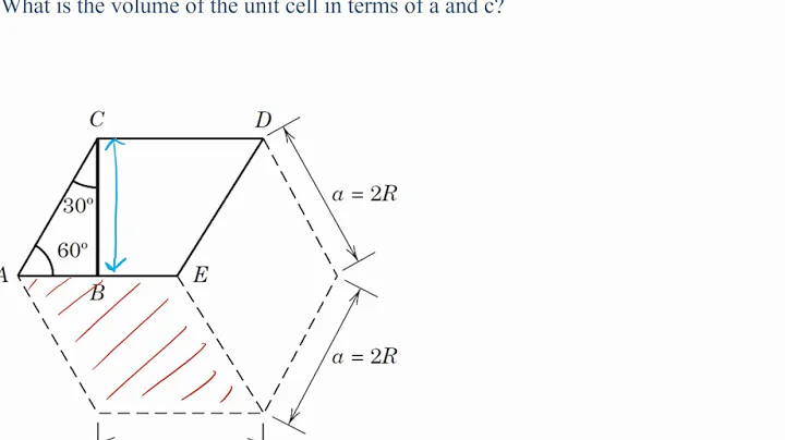 crystal structure and theoretical density worked example