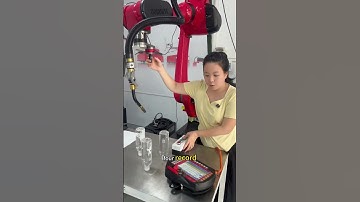 Welding robot. #automation #welding #robot #pallet #casting #palletizing #Automatic